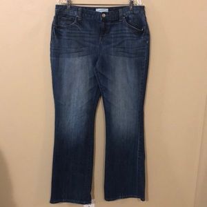 Maurice’s jeans Taylor boot cut size 13/14 long